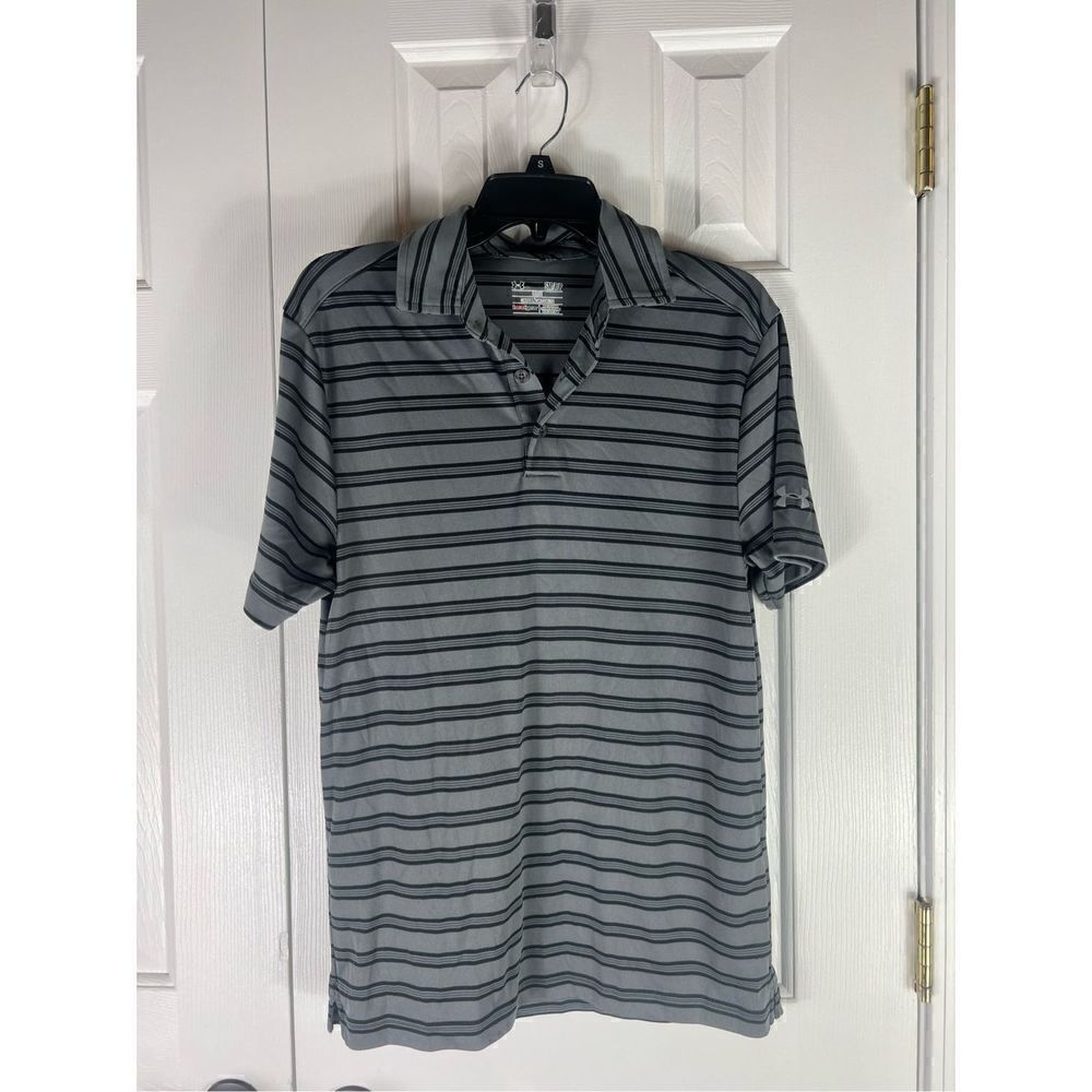 Underarmour Mens Heatgear Polo Shirt Size Small